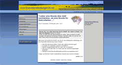 Desktop Screenshot of finanzdienstleistungen24.net